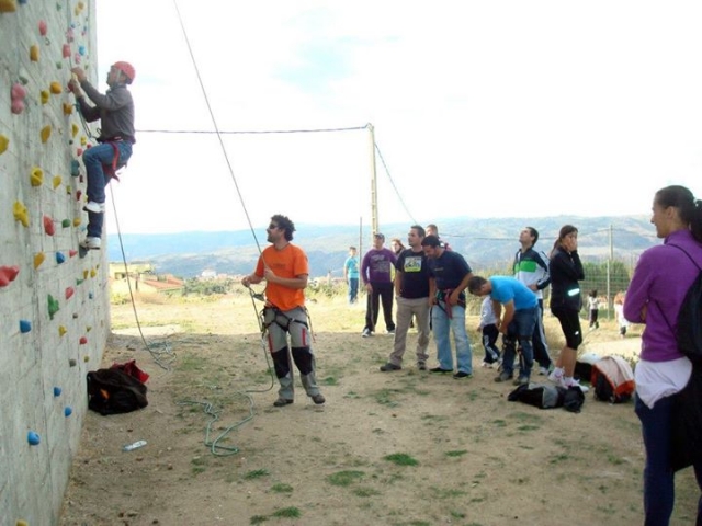 empezando el ascenso